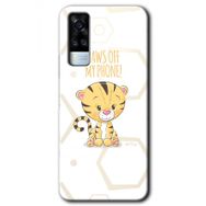 Vivo Y51A Sevimli Kedi 1 Baskılı Uyumlu Silikon Kılıf