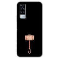 Vivo Y51A Thor Çekiç Baskılı Uyumlu Silikon Kılıf
