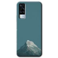 Vivo Y53S Alone Mountain Baskılı Uyumlu Silikon Kılıf
