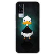 Vivo Y53S Angry Duck Baskılı Uyumlu Silikon Kılıf