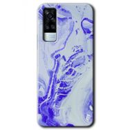 Vivo Y53S Cranny Liquid Wall Baskılı Uyumlu Silikon Kılıf