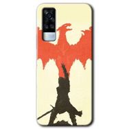Vivo Y53S Dragon Hunter 1 Baskılı Uyumlu Silikon Kılıf