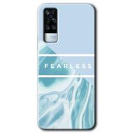 Vivo Y53S Fearless Baskılı Uyumlu Silikon Kılıf