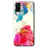 Vivo Y53S Gökkuşağı Color Baskılı Uyumlu Silikon Kılıf