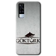Vivo Y53S Göktürk Baskılı Uyumlu Silikon Kılıf