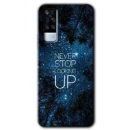 Vivo Y53S Stars Wallpaper Baskılı Uyumlu Silikon Kılıf