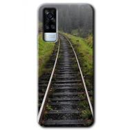 Vivo Y53S Tren Yolu Baskılı Uyumlu Silikon Kılıf