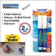 Vodaseal 2 Adet Beyaz Derz Fayans Kalemi