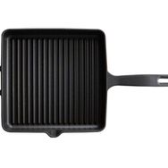 Voeux Elegance Siyah 25 cm Döküm Kare Tava