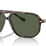 Vogue VO 5531S 27189A 60 Polarize Geometrik Kahverengi Kemik Erkek Güneş Gözlüğü