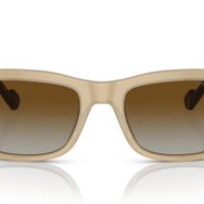 Vogue VO5530S Kare Opal Bej Polarize Kahverengi Gradyan 55 mm Erkek Güneş Gözlüğü
