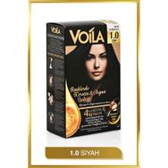 Voila Besleyici Keratin Kalıcı Siyah 1.0 Saç Boyası