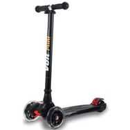 Voit 218C/052 Işıklı 3 Teker Siyah Scooter