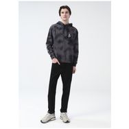 Volcom Iconic Stone Plus Po Blk Swe Kapüşon Yaka Siyah Erkek Sweatshirt