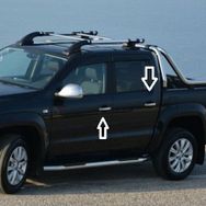 Volkswagen Amarok 2010 Üzeri 4 Kapı Krom Kapı Kolu