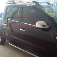 Volkswagen Amarok 2010 Üzeri 4 Parça Krom Cam Çıtası