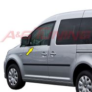 Volkswagen Caddy 2004 2015 Arası Paslanmaz Çelik Krom Cam Çıtası