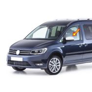 Volkswagen Caddy Abs 2015 Üzeri Krom 2 Parça Ayna Kapağı