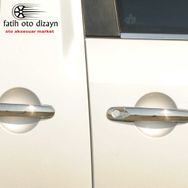 Volkswagen Caddy İçin 2003 2010 4 Kapı Krom Kapı Kolu