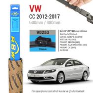 Volkswagen CC RBW 2012-2017 Muz Silecek Takımı