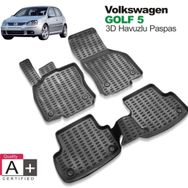 Volkswagen Golf 5 3D Havuzlu Paspas