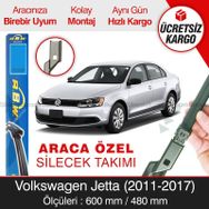 Volkswagen Jetta RBW 2011-2017 Muz Silecek Takımı