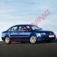 Volkswagen Passat 3B 1996-2005 Paslanmaz Çelik 6 Parça Krom Cam Çıtası