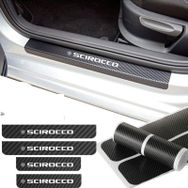 Volkswagen Scirocco 4 Adet Karbon Kapı Eşiği Sticker