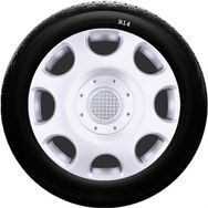 Volkswagen SKS-SJS 208 14 İnç 4 Adet Kırılmaz Jant Kapağı