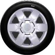 Volkswagen SKS-SJS 413 16 İnç 4 Adet Kırılmaz Jant Kapağı