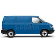 Volkswagen T4 Transporter 1995-2003 2 Parça Krom Cam Çıtası