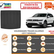 Volkswagen Tiguan Allspace Halı 2017 Sonrası Bagaj Havuzu