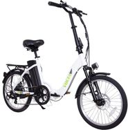 Volta VB1 Beyaz Katlanır Elektrikli Bisiklet