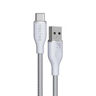 Voltme C2048 Beyaz Powerlink Rugg 60 watt Type-C Şarj Kablosu