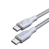 Voltme C2060 Beyaz Powerlink Rugg 60 watt Type-C Şarj Kablosu