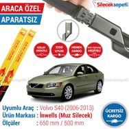 Volvo S40 2006-2013 Muz Silecek Takımı