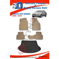 Volvo S40 Sedan 2005-2016 Bej Paspas ve Bagaj Havuzu
