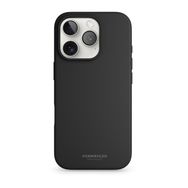 Vonmahlen iPhone 16 Pro Max Siyah Yumuşak Silikon Kapak ve Kılıf