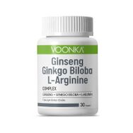 Voonka Ginseng Ginkgo Biloba L-Arginine 30 Kapsül
