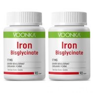 Voonka Iron Bisglycinate Demir 2x92 Tablet