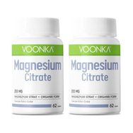 Voonka Magnesium Citrate 200 mg 2x62 Tablet