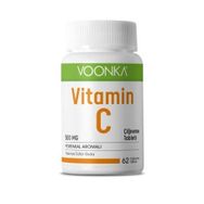 Voonka Vitamin C 500 mg 60 Çiğneme Tableti