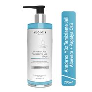 Voop Aloevera ve Papatya Özlü 200 ml Arındırıcı Yüz Temizleme Jeli