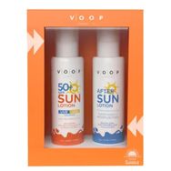 Voop Spf 50 150 ml ve Yüz Güneş Kremi + 150 ml ile Etkili Bakım Seti