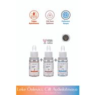 Voop Whitening 10 ml+Hyaluronic Acid 10 ml+Vitamin C 10 ml 3'lü Mini Serum Seti