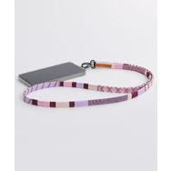 Vorson Purple Mıx Handmade Örgü Telefon Askısı