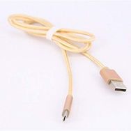 Vorson VC-028 Gold Type C Model Şarj Portlu Cihazlarla Uyumlu USB Kablo