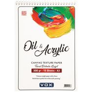 Vox Art 300 gr A3 15 Yaprak Akrilik Boya Defteri