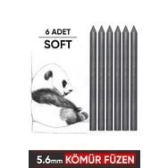 Vox Art 5.6 mm 6'lı Kömür Füzen Portmin Uç