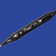 Vox Art 74 Brilliant Blue Tinge Çift Uçlu Marker